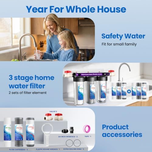 Whole House Water Filter System, 3-Stage Iron & Manganese Removal - Image 5