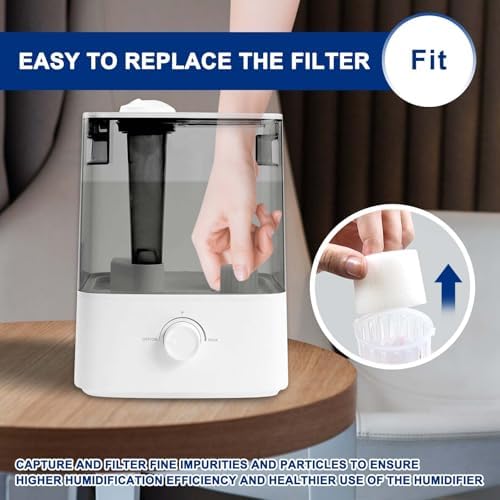 Top-Fill Humidifier Replacement Filter for Levoit Dual150 Dual200S Classic160 Classic300(S) LV600S LV600HH OasisMist450S - Image 5