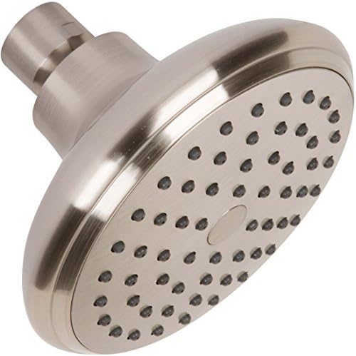 Aqua Elegante High Flow Shower Head - 2.5 GPM - Brushed Nickel by AquaElegante