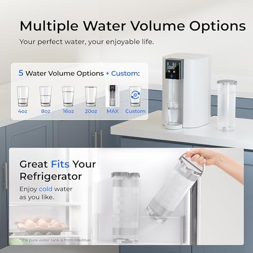 Waterdrop C1SL Mineral Reverse Osmosis System Countertop, Room-Temp Water - Image 6