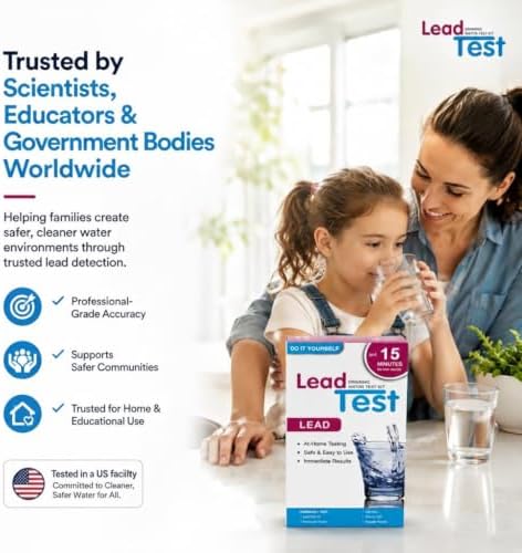 Lead Water Test Kit for Tap & Well Water - Image 5