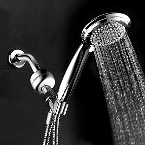 Advanced High Intensity Super Compact Universal Shower Filter with Replaceable Enriched KDF Shower Filter Cartridge by Hotel Spa AquaCare. Use with Any Shower Head, Handshower Or 3-Way Shower Combo - Image 4