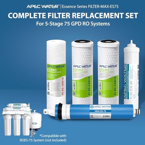 APEC Water FILTER-MAX-ES75, High Capacity Replacement Filter Set, 75 GPD - Image 2