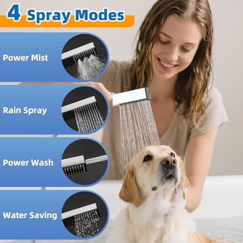 Hibbent cUPC Certified All Metal Dog Sprayer Attachment Set, Chrome - Image 2