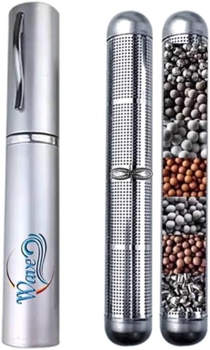 Wave Small Portable Filter Device Naturally Alkalines (8.5-9.5), Micro-Clusters, 204 Frequency Infused, Re-Mineralizes with 13 Trace Minerals, Magnetizes & Structures Water by Unknown