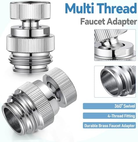 Sink Faucet Adapter Kit Swivel Aerator Adapter - Image 3