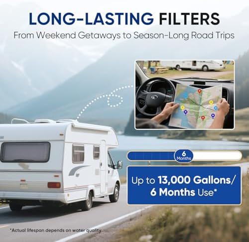 PUREPLUS RV Dual Stage Water Filter System, Heavy Metals Reduction - Image 6