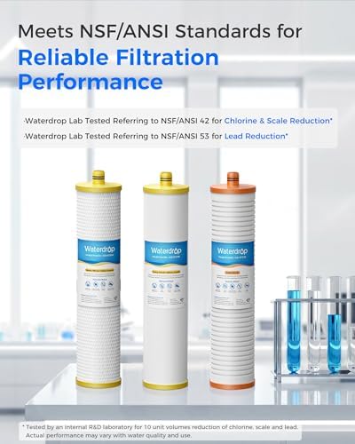 Waterdrop WHF3E 3-Stage Whole House Water Filter System with Extra 3-Pack EF20SKH Whole House Water Filter, Bundle - Image 3