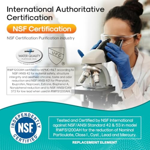 ICEPURE PRO ADQ36006101 NSF401 Certified Replacement for LG LT700P, 3PACK - Image 3