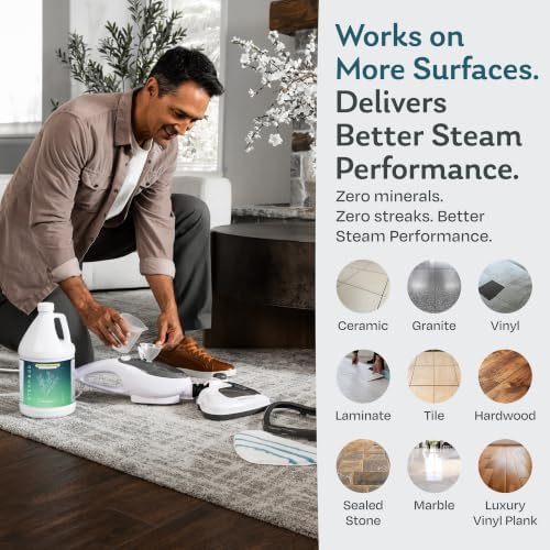 Steam & Go Demineralized Water for Steam Mop, Eucalyptus Mint, 6 x 32 Fl Oz - Image 6
