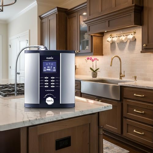 AlkaViva Vesta H2 Alkaline Water Machine, Water Ionizer Machine for Home pH 3.5-11, Only EPA Lab Tested Ionized Water Machine, Fully Automatic, Easy to Install & Use - Image 2