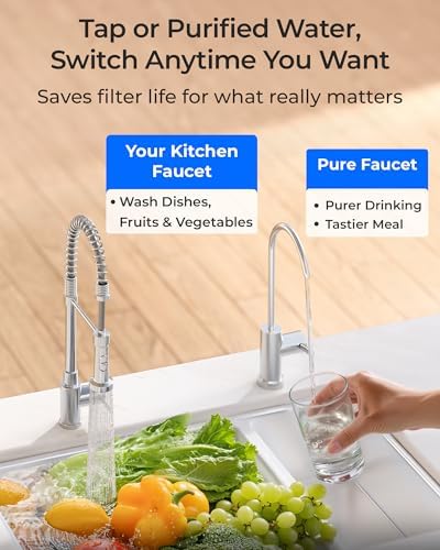Waterdrop DLB Under Sink Water Filter System, with Faucet, Life Indicator - Image 5