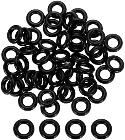 uxcell 100Pcs AS-107 NBR 70A O-Rings 7/32"ID x 3/32"CS/0.206"ID x 0.103"CS by uxcell
