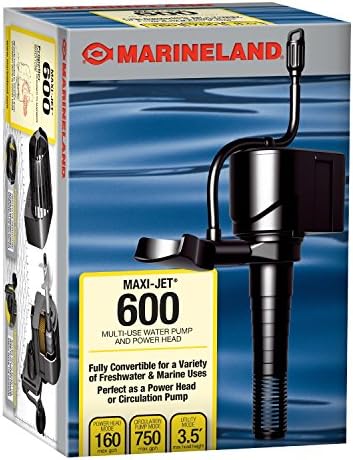 Marineland Maxi-Jet 600 Multi-Use Water Pump & Power Head by Marineland