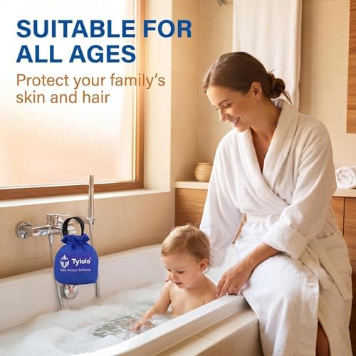 Bath Filter for Tub, Bathtub Water Filter for Hard Water, Reusable Bath Water Softener for Tub Faucet, Helps Reduce Heavy Metals & Hard Water Minerals, Softer Skin & Hair, Tylola Bath Tech 2000 - Image 4