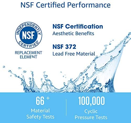 AQUA CREST ADQ36006101 Water Filter, Replacement for LG® LT700P®, 3 Combo - Image 4