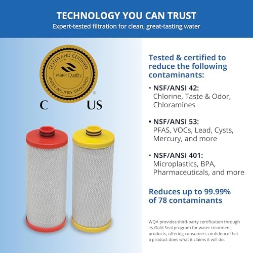 Aquasana® AQ-5200R Genuine Replacement | 2-Stage Water Filters | AQ-C2-R - Image 5