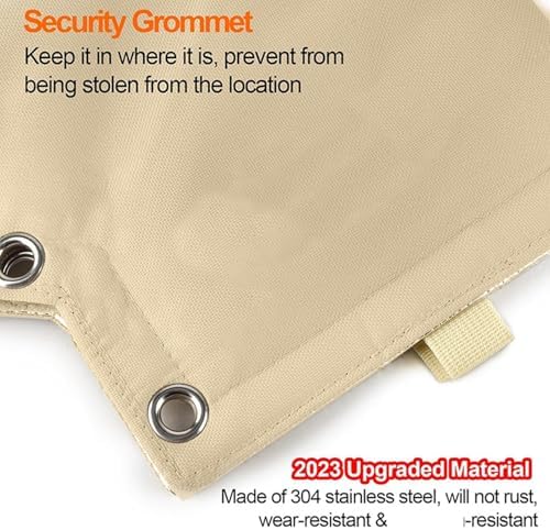 Water Meter Insulation, Winter Backflow Preventer Insulation Cover, Watering Equipment Winter Insulation Cover Pouch, Winter Freeze Protection for Valves, Meter, Controller - Image 7