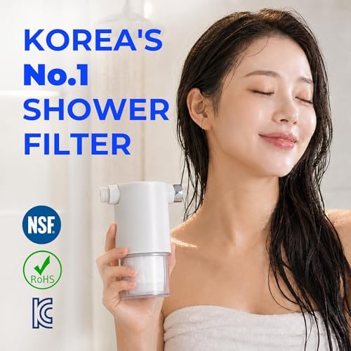 BODYLUV Puresome Shower Filter for Rain & Large Shower Heads — Korea's #1 Filter, Reduces Rust, Sediment & Microplastics for Skin and Hair, 4+ Months, Universal Fit, Made in Korea - Image 2