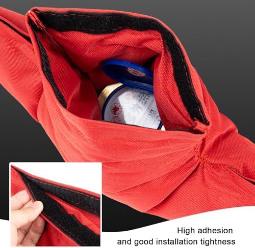 Water Meter Insulation Cover, Double-Layer Oxford Cloth Backflow Preventer Cover, Water Meter Socks for Winter Freeze Protection, for Outdoor Water Systems - Image 5