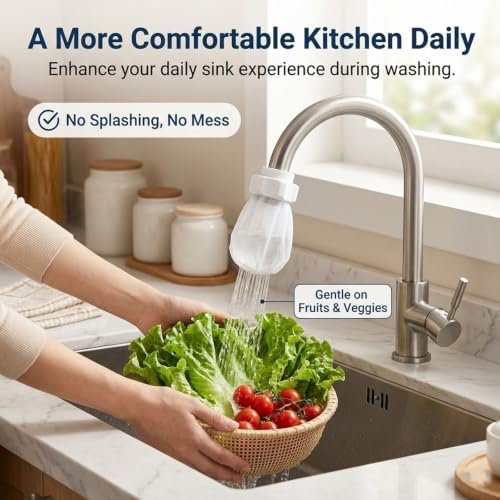 Faucet Filter Cotton Bag, Universal Water Filter for Sink Faucet，100 - Image 6