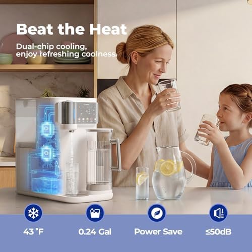 G1Pro Countertop Reverse Osmosis Water Filter System, Hot & Cold - Image 5