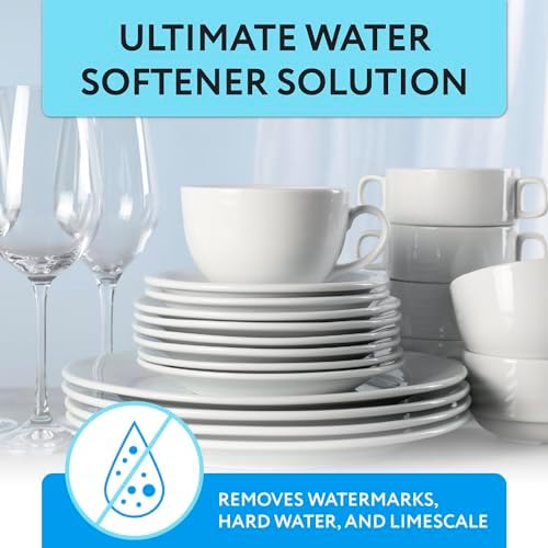 IMPRESA Dishwasher Salt for Hard Water - 4.4 lb (2 kg) Coarse Grain Water Softener Salt - Pure Additive-Free & Spotless Finish - compatible with Bosch, Miele, Whirlpool & Thermador Models - Image 2