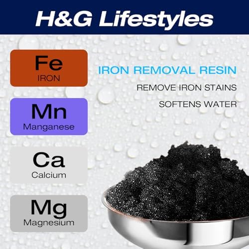 H&G Lifestyles 4L Iron Removal Resin for Iron Water Filter - Image 5