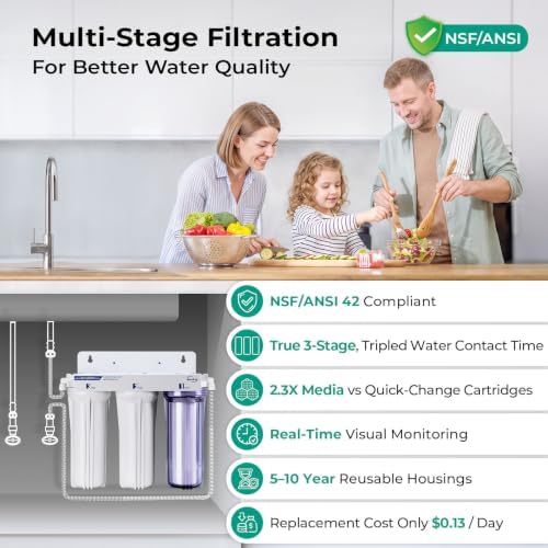 iSpring US31KF-PF 3-Stage PFAS/PFOA Removal Under-Sink Water Filter System - Image 2