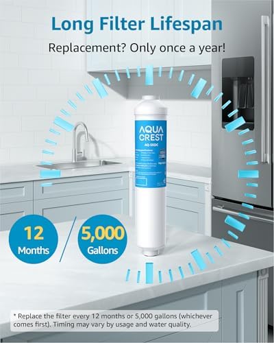 AQUA CREST 5KDC-F Water Filter Replacement for Waterdrop 5KDC Filter System - Image 5