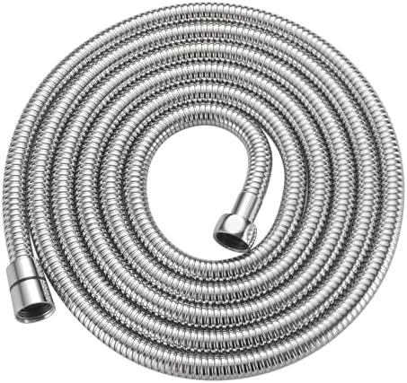 RUMOSE 118 inches Extra Long Shower Hose, Chrome by RUMOSE