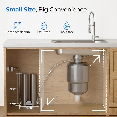 Waterdrop DST Under Sink Water Filter System, No Drill Required for Renters - Image 4