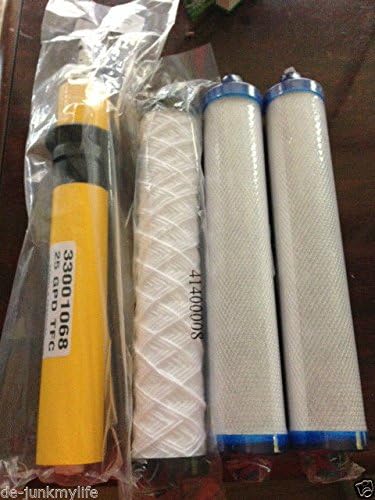 Original Hydrotech RO Reverse Osmosis Filters Cartridges 25 GPD Membranes Set by HydroTech