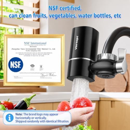 Vortopt T1 Faucet Filter, NSF Certified Faucet Water Filter for Sink - Image 3