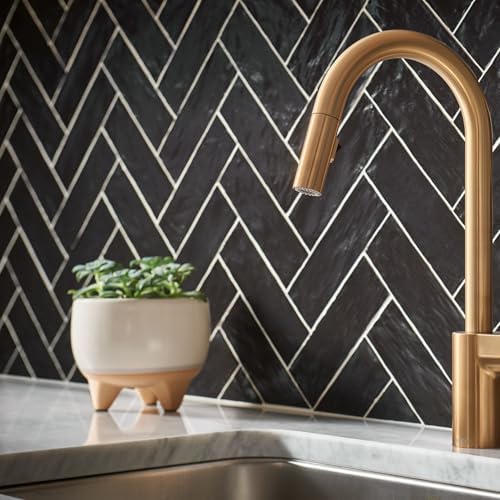 Moen Align MotionSense Wave Touchless Kitchen Faucet, Brushed Gold, 7565EWBG - Image 2