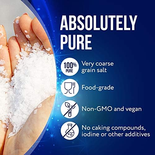 IMPRESA Coarse-Grain Dishwasher Salt - 80 Oz 100% Pure Formula & Softener Salt - Compatible With Miele, Bosch & Whirlpool Models & Dishwasher Water Softener - Image 4