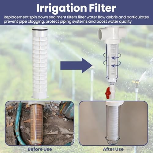 1-1/2" 60 Mesh Spin Down Replacement Filter, Model FS-1-1/2-60, 2 Pack - Image 5