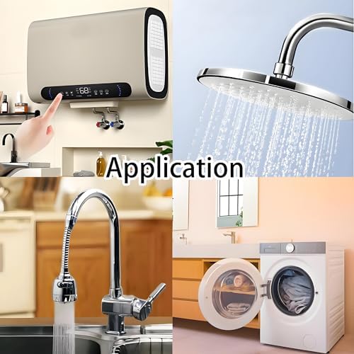 Electronic Water Descaler System Whole House Water Descaler Alternative Electronic Salt Free Hard Water Conditioner Remove Limescale Prevent Deposits Build Up Suitable for Various Pipes - Image 5