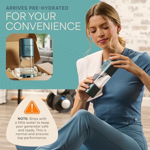 Lifepro HydroLife Hydrogen Water Generator Portable Bottle with SPE/PEM - Image 2