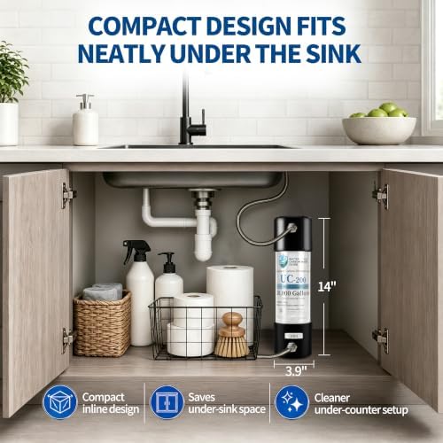 Under Counter Water Filter, 5-Year Filter Life, NSF Certified - Image 5
