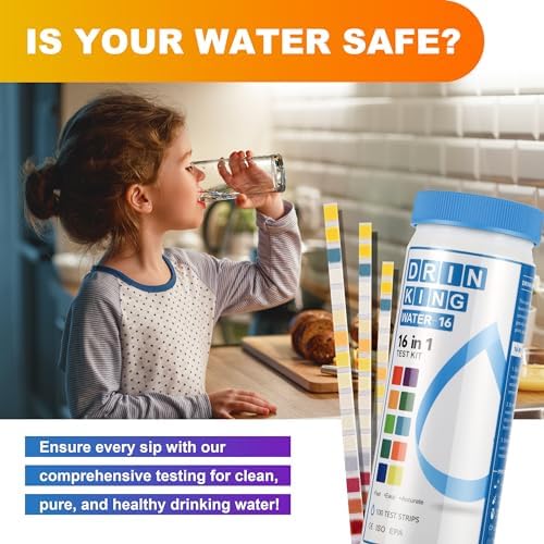AAwipes Drinking Water Test Strips 17-in-1 100 Strips + 2 Bacteria Tester Kits, Lab-Validated Complete Water Testing for Home, Well, Tap Water, City Water, Flood Water Testing Strips (K03-100) - Image 4