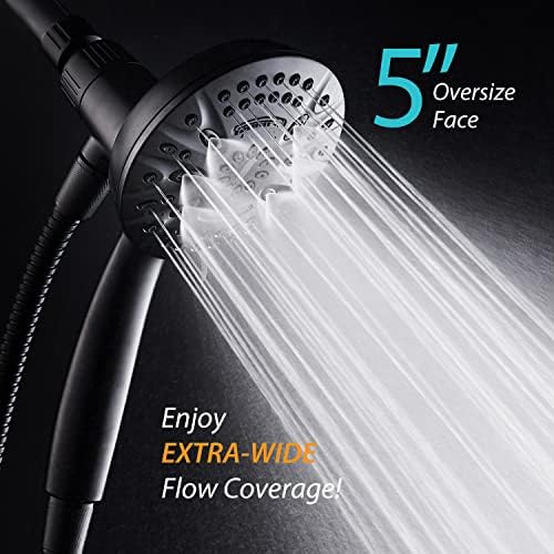 AquaDance New Magnetic Docking 8-setting High Pressure Handheld Shower Head - Image 6