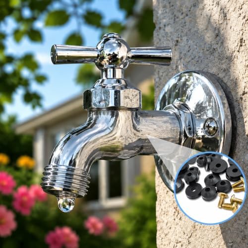 KEZE 114 PCS Faucet Washers Assorted Kit with Brass Bibb Screws Assortment - Image 5