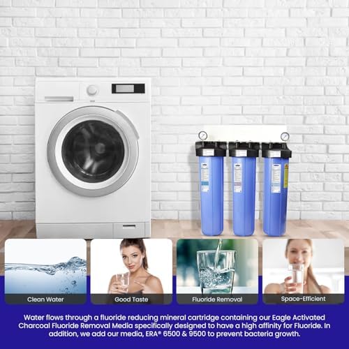 Crystal Quest Tall Compact Whole House Fluoride Water Filter, Without Stand - Image 5