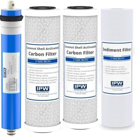 IPW Reverse Osmosis Water Filter Kit for Krystal Pure KR15 by Isopure_WaterIPWINDUSTRIES