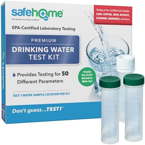 Safe Home Premium Drinking Water Test Kit by SafeHomeWaterQualityTestKits