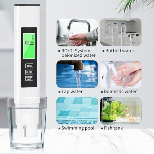 Water Tester for Drinking Water | TDS Meter 4-in-1 with EC & Temperature | Digital Water Quality Tester for Home& RO System - Image 4