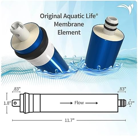 AquaticLife RO Membrane Replacement Cartridge, 75 GPD - Image 4