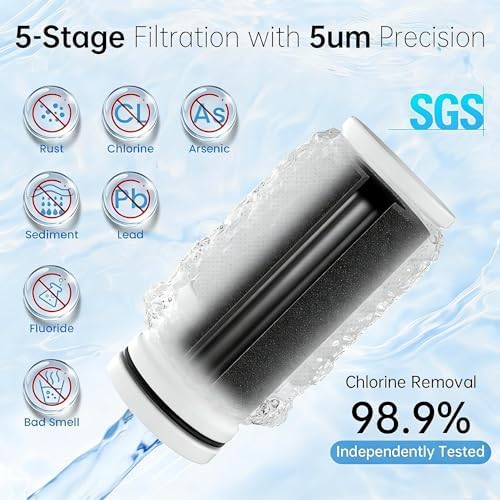 Vortopt T1 Faucet Water Filter for Sink, NSF Certified, 400-Gallon Capacity - Image 2