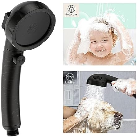 KAIYING RV & Camper High Pressure Handheld Shower Head with Pause Button - Image 3